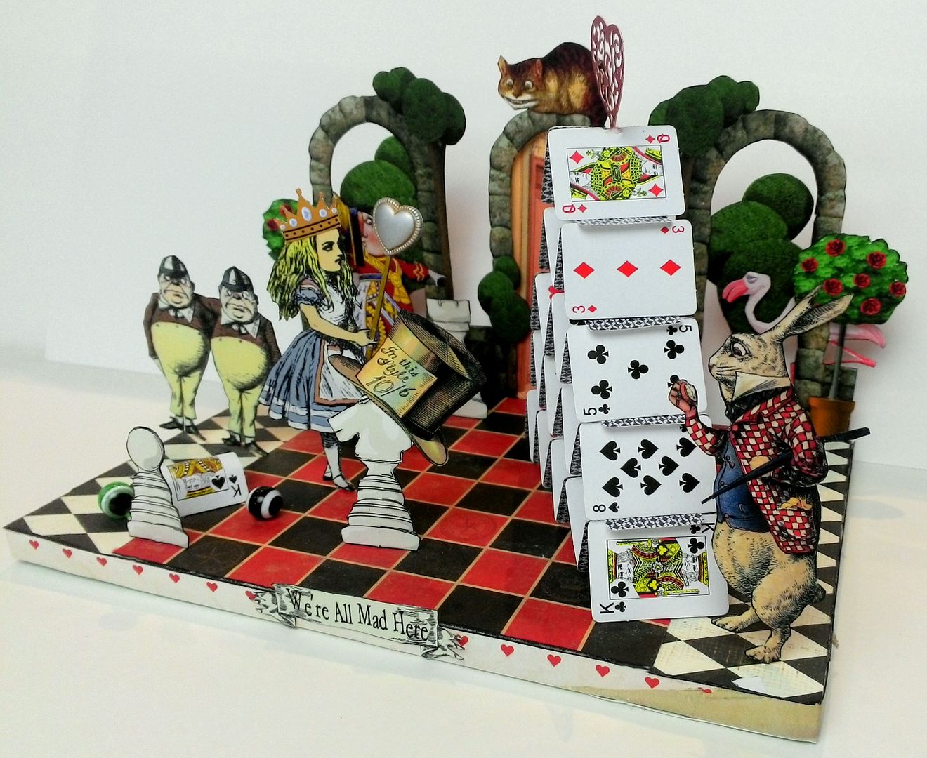 Artfully Musing: Alice in Wonderland Tarot Cards, Wonderland Scene, New ...